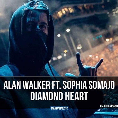 Stream Alan Walker ft. Sophia Somajo - Diamond Heart | Marijan Piano Cover  by Marijan Music | Listen online for free on SoundCloud