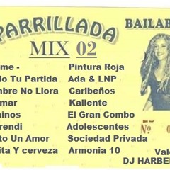 Mix Amarrame - Pintura Roja ( Pollada en mi barrio #02 ) [[ DJ HARBERT RMX ]]  Setiembre 2018