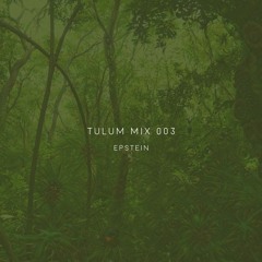 epstein (LA) - Tulum 003 (deep house / downtempo mix)