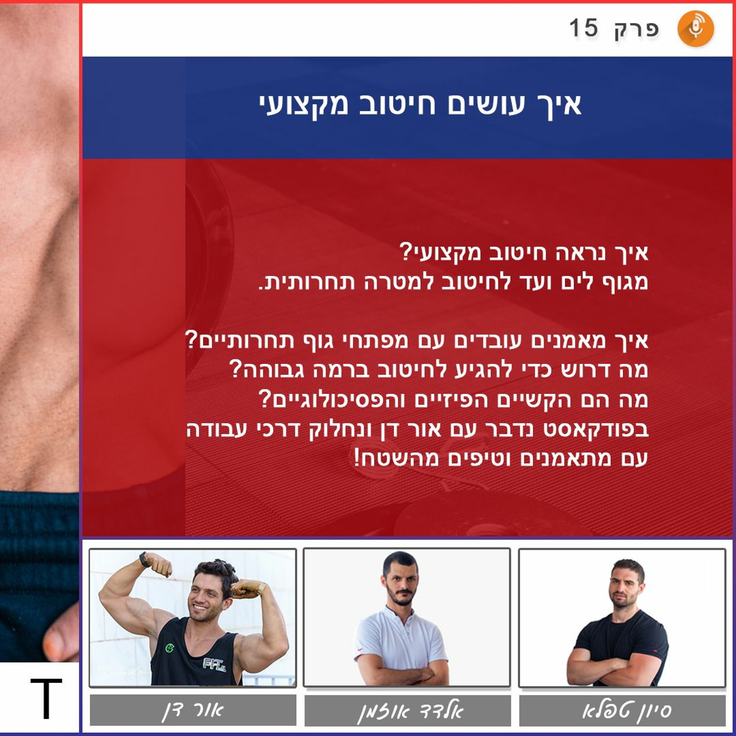 פודקאסט- איך עושים חיטוב מקצועי