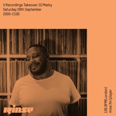 V Recordings Takeover: DJ Marky - 29th September 2018