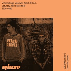 V Recordings Takeover: Alibi & T.R.A.C. - 29th September 2018