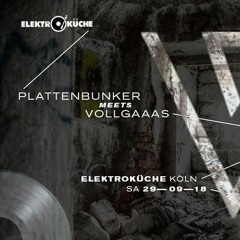 URGEWALT @ PLATTENBUNKER meets Vollgaaas - Elektroküche Köln - 29.09.2018