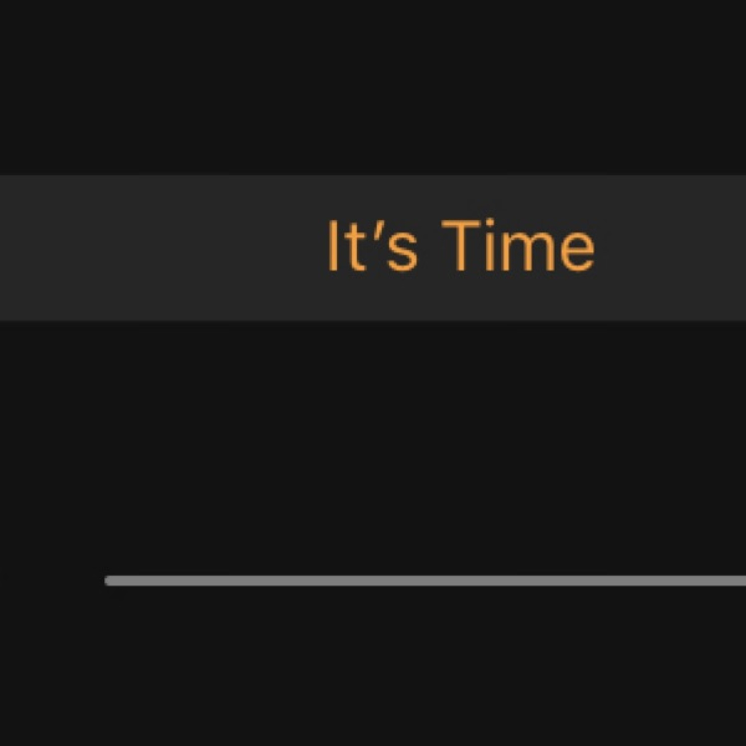 It’s Time episode artwork