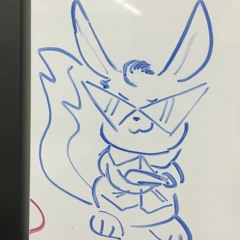 Squirrely Roo Rabbit Sketches