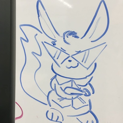 Squirrely Roo Rabbit Sketches