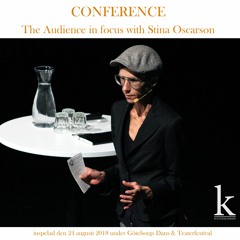 #61 Konferens – Publiken I fokus med Stina Oscarson (LIVE 2018-08-24)