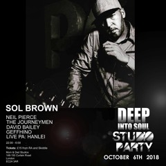 Exclusive Sol Brown Mix For Deep Into Soul