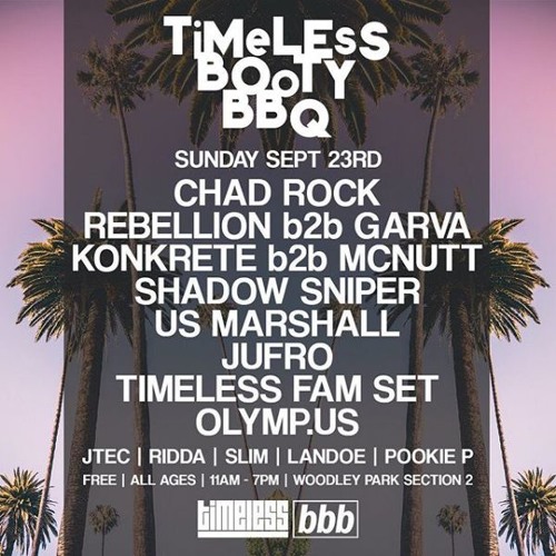 Konkrete b2b McNutt @ TIMELESS BOOTY BBQ 2018