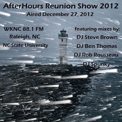DJ Steve Brown - WKNC AfterHours 2012 Set 7 - Fast IDM + the kitchen sink