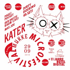 Bait & Switch 25h Katermukke & 11 Jahre Hotel Digital @ Dora Brilliant 29/09/2019