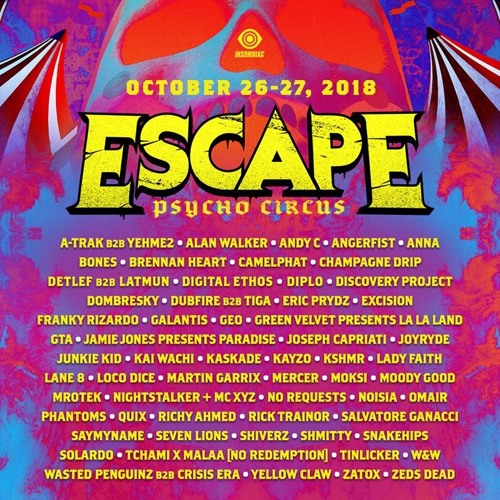 Escape psycho circus discount