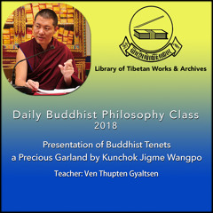 Presentation Of Buddhist Tenets 20180928