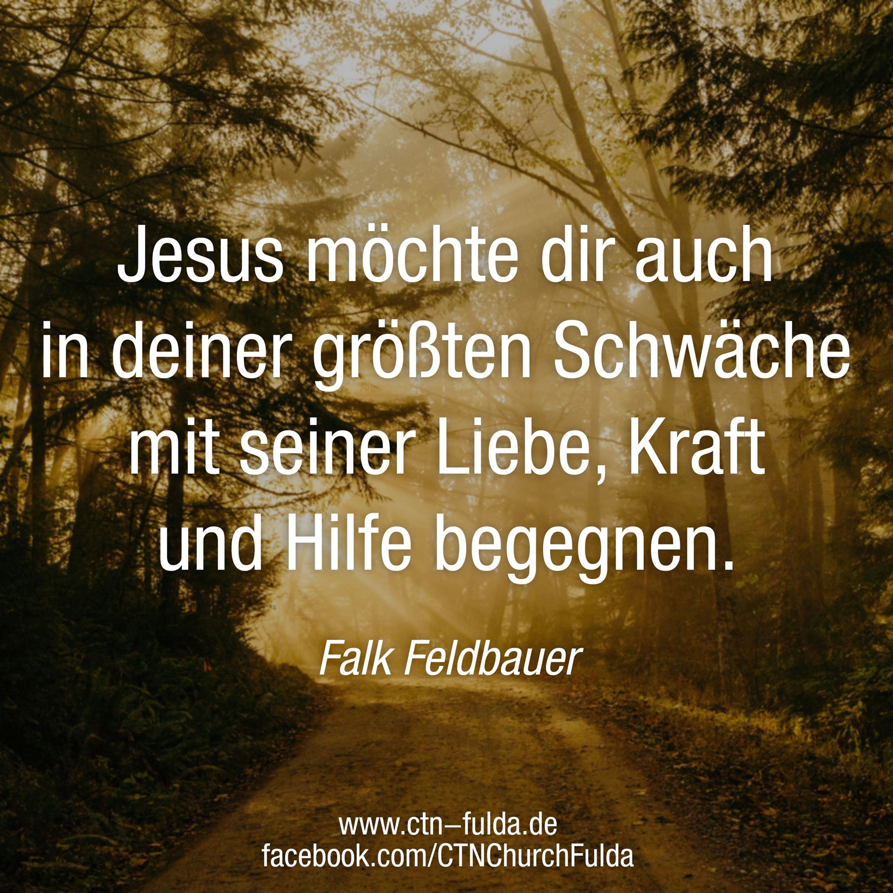Falk Feldbauer - Jesus in deiner größten Schwäche (30.09.2018) episode artwork
