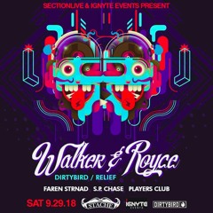 Players Club live @ Walker & Royce at The Stache 9.29.18