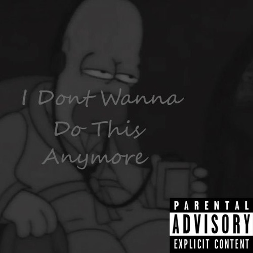 I Dont Wanna Do This Anymore - Slowed