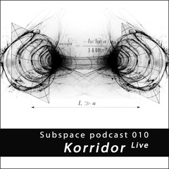 Subspace Podcast 010 - Korridor Live