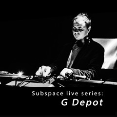 Live series – G Depot, opening set @ Dot club, main stage (10 - 12 - 16, Spb)