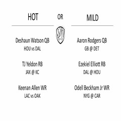 Week 5 Has You Sitting Studs And Picking Upsets I SNM Sportz I 10.4.18