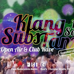 Fredzen - KlangSubsTanz Open Air & Club Rave | 15.09.18