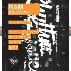 Promo mix - R&M Sessions 13-10-18 - Owen James