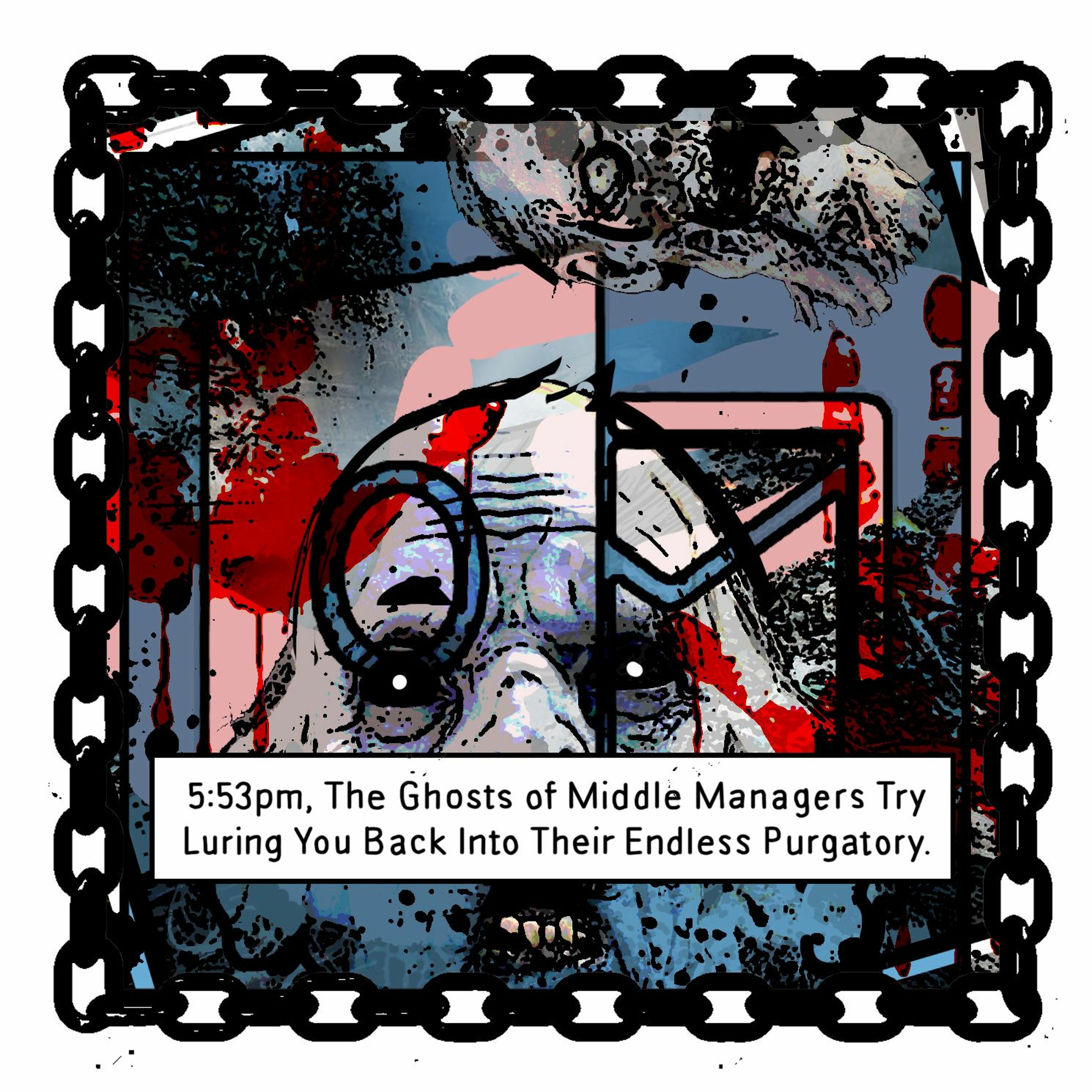 THE BUREAU: 5:53pm, The Ghosts of Middle Managers Try Luring You Back Into Their Endless Purgatory. episode artwork