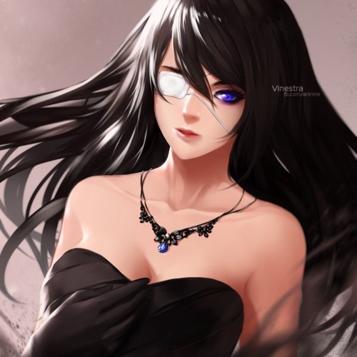 Anime with black hair