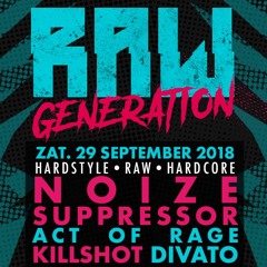 Divato live @  Raw Generation 2.0 (29 - 09 - 2018)