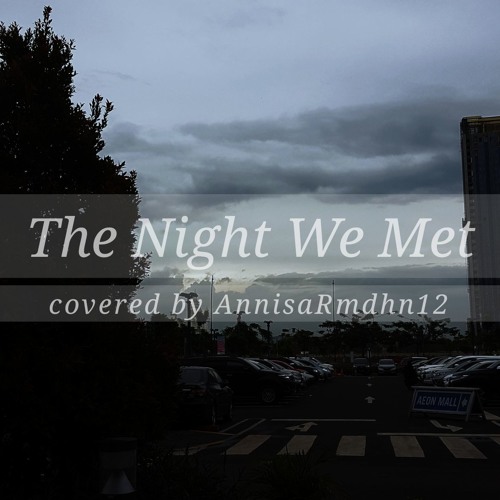 The Night We Met - Lord Huson ft. Phoebe Bridgers (Ost. 13 Reasons Why) (Cover)