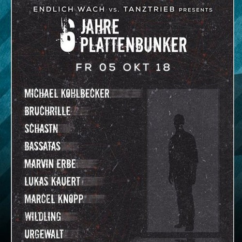 URGEWALT @ Endlich Wach Vs. TanzTrieb Presents 6 Jahre Plattenbunker - 05.10.2018 - MTW Offenbach