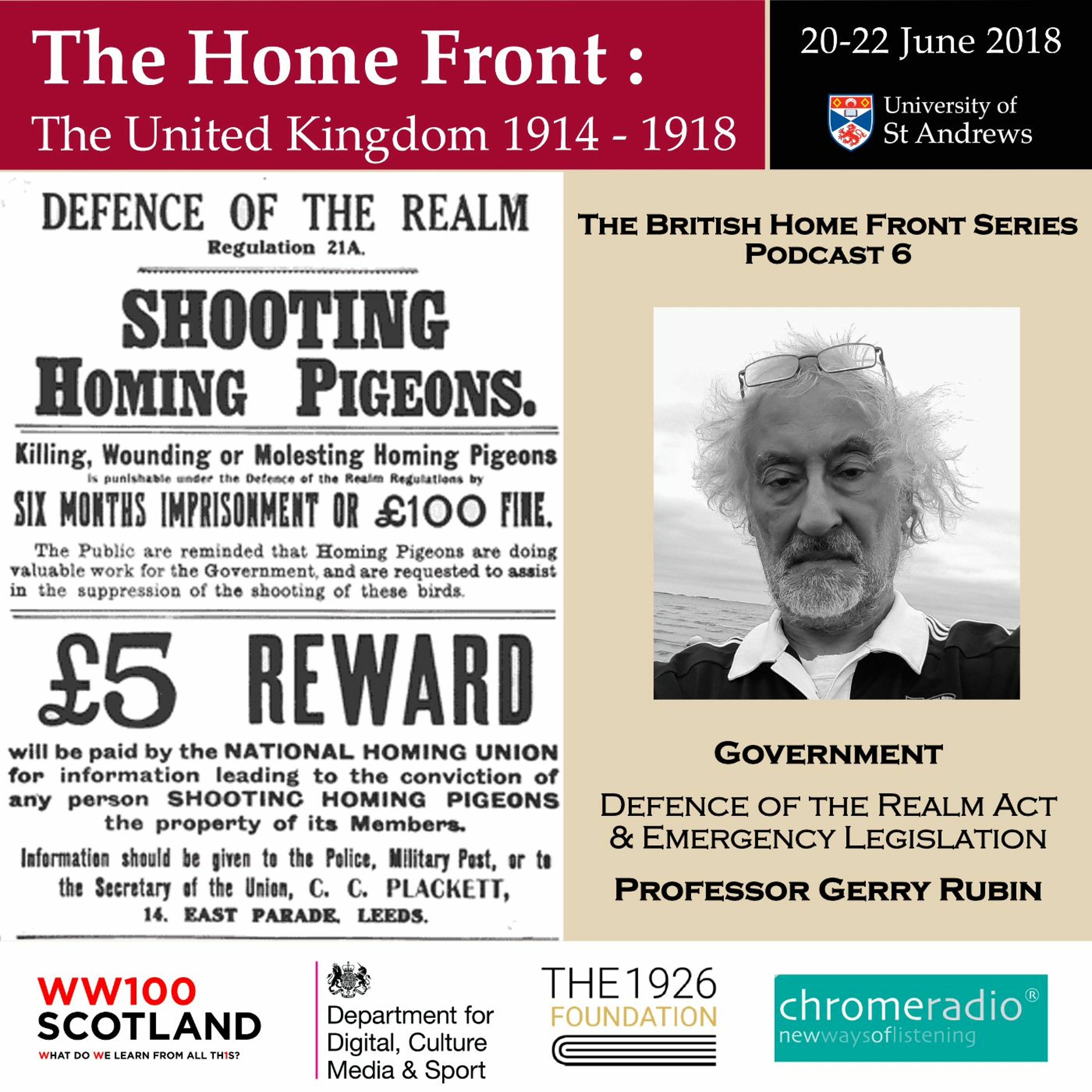 THE BRITISH HOME FRONT 6 | Defence of the Realm Act & Emergency Legislation - Gerry Rubin