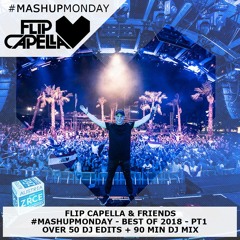 Flip Capella & Friends - #MashUpMonday - Best Of 2018 - PT 01 - Over 50 DJ Edits + 90 Min DJMix