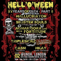 Hkay - Therapy Sessions Flash Mix - Hell-o-ween **London** 2018