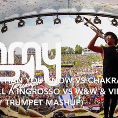 More Than You Know Vs Chakra - Axwell Λ Ingrosso Vs W&W & Vini Vici (Timmy Trumpet Mashup)