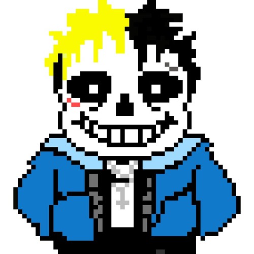 Sans the skeleton pixel