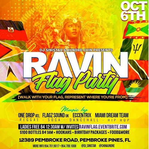 Eccentrix Sound + One Drop Sound @ Ravin (Miami Carnival Weekend) 10/6/18 (LIVE AUDIO)
