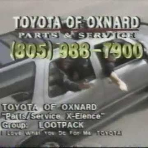 Lootpack - Toyota of Oxnard "Parts/Service X-Elence" (Madlib TV Ad)