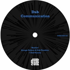 DUBCOM12D - George Palmer & Dub Troubles - Realise (Previews) [Digital]