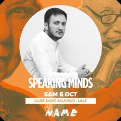 Speaking Minds live from NAME Festival 2018