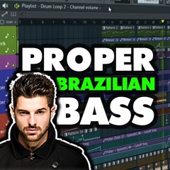 PROPER FL Studio Brazilian Bass / G House Template | Free FLP Vol. 55