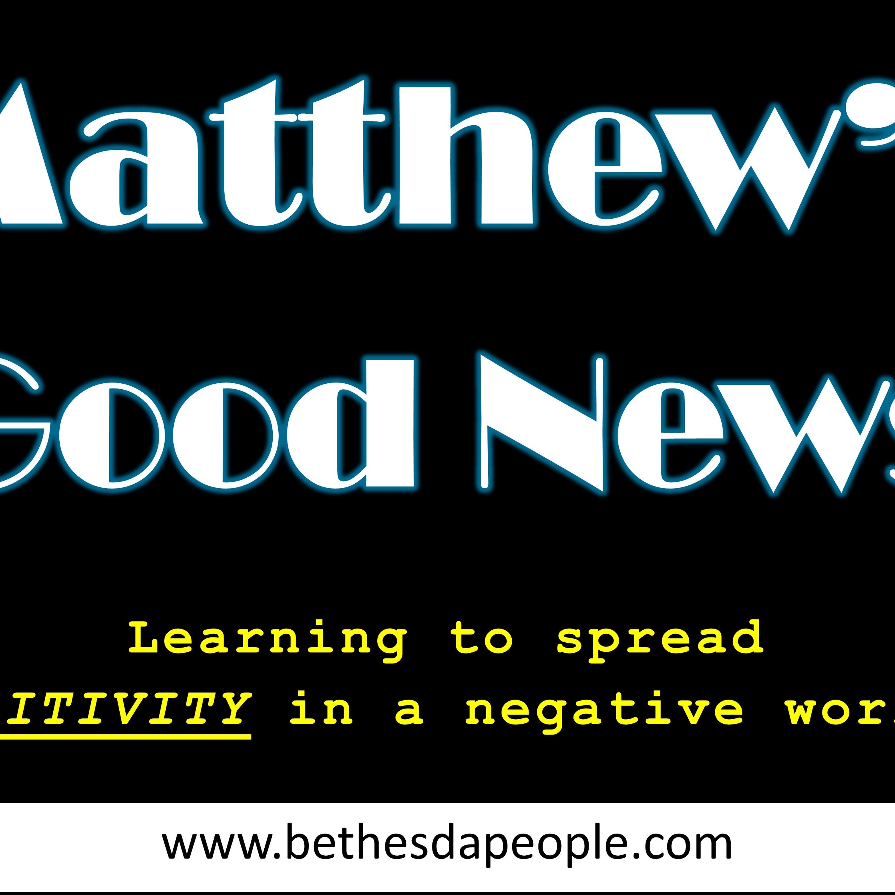 Pastor Ben 10-7-18 Matthew's Good News