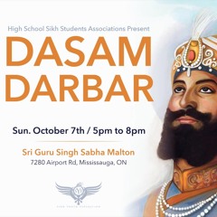Dasam Darbar Kirtan - October 7th 2018