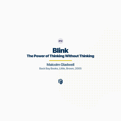 blink the power of thinking without thinking book