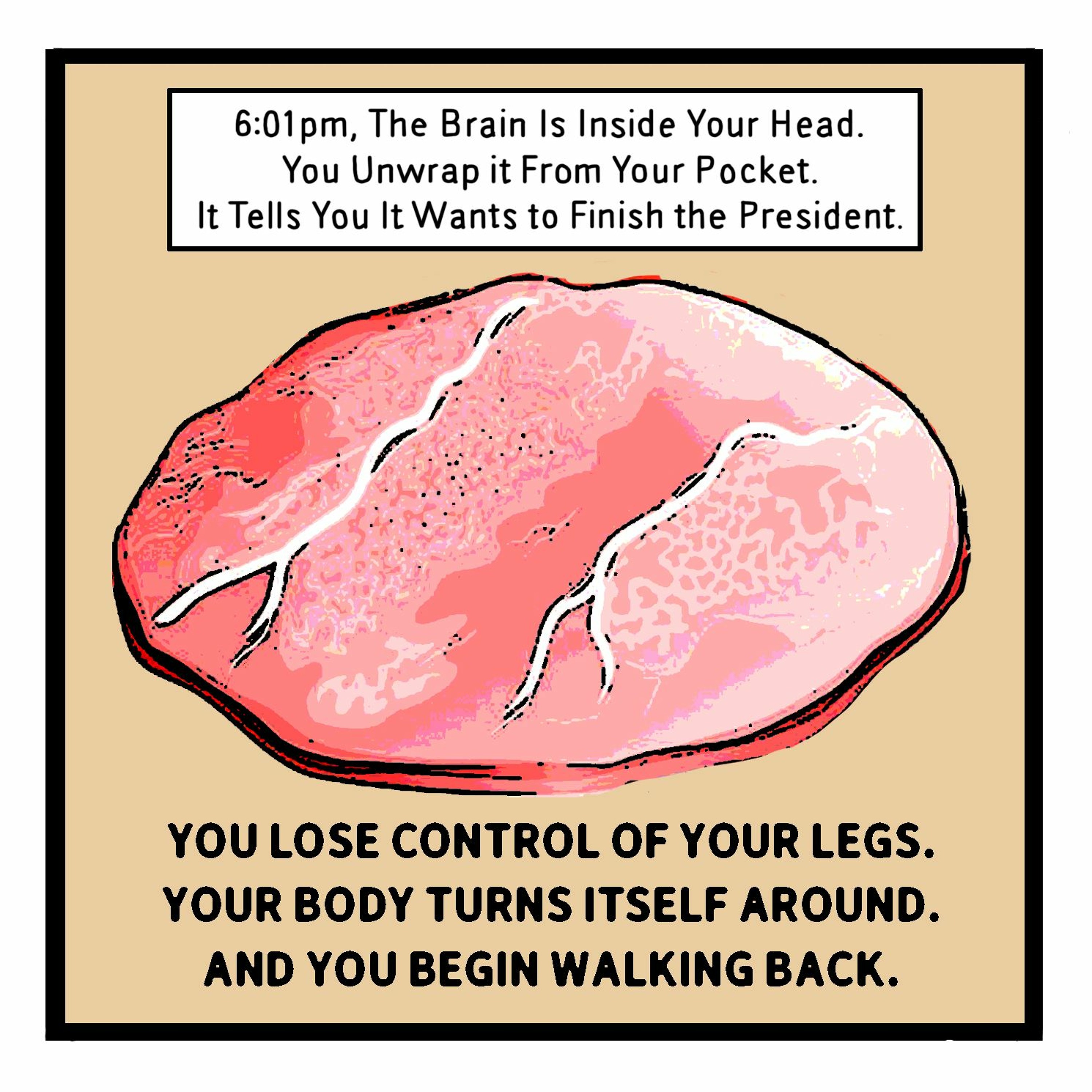 THE BUREAU: 6:01pm, The Brain Is Inside Your Head. You Unwrap it From Your Pocket. episode artwork