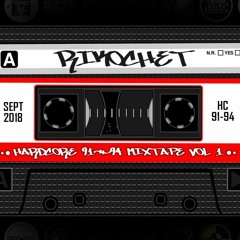 91 -94 Hardcore Group MIx Vol 1. - Rikochet Darkside Jungle Tekno Mix - July 2018