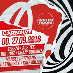 Marcel Dettman | Boiler Room Berlin x Coke Carbonate