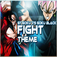 Goku Black's Desperate Assault VS SSJ4 Goku [A FrostFM Remix]