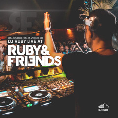 DJ Ruby Live at Ruby&friends, Backyard Malta 29-09-18