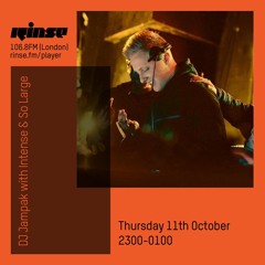 INTENSE - JAMPAK RINSE FM GUEST MIX