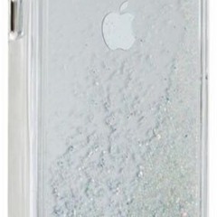 Sarah's glittery phone case